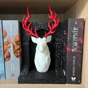 Flaming Antlers - Book Nook