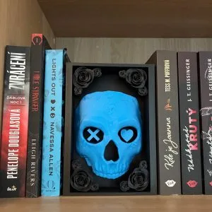 Blue skull - Book Nook