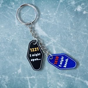 Heated Rivalry - klíčenka