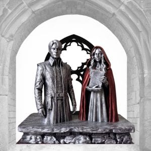 Kaine & Helena - statue