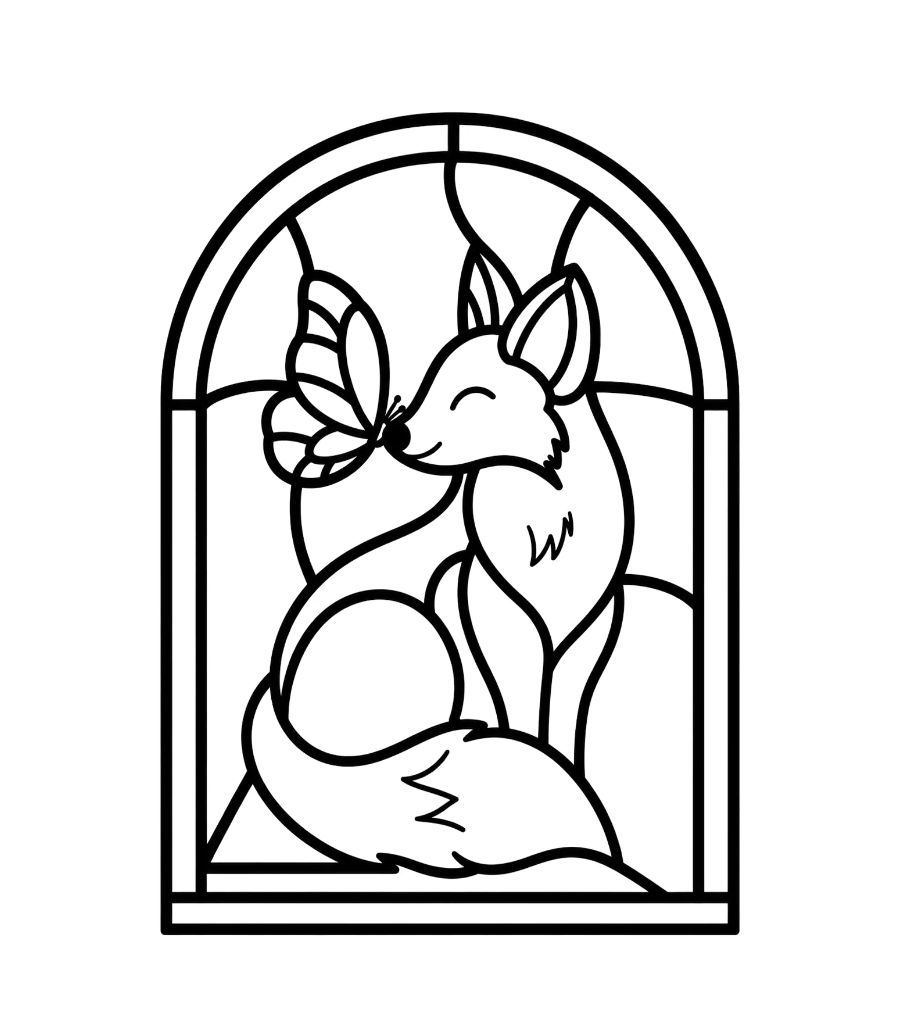 Fox - suncatcher - Obrázek 2
