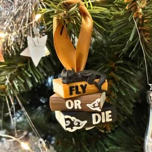Fly Or Die - ornament