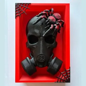 Spider mask - Book Nook